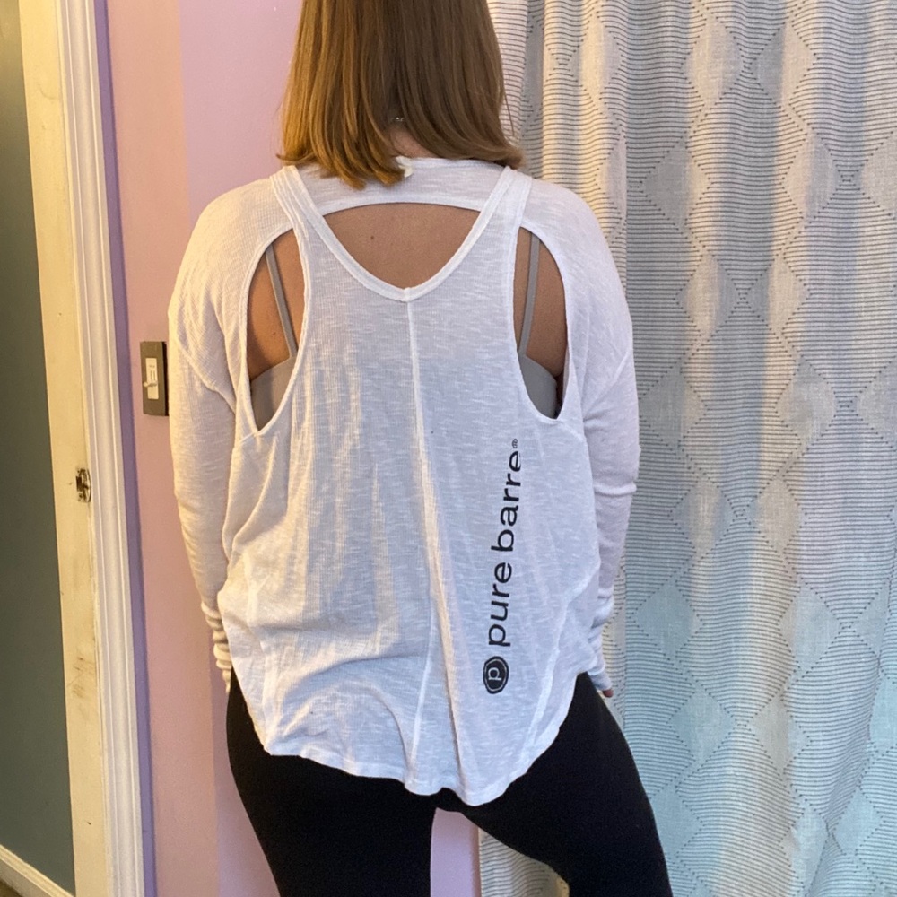 Free People X Pure Barre long sleeve